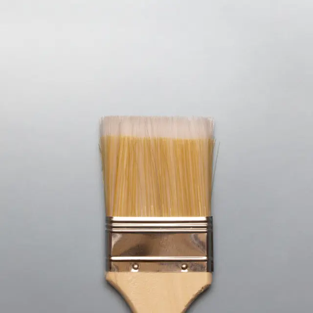 Wide flat wash brush