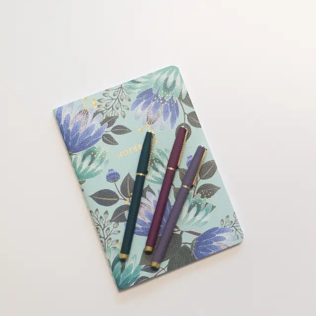 Pocket notebook, botanical cover