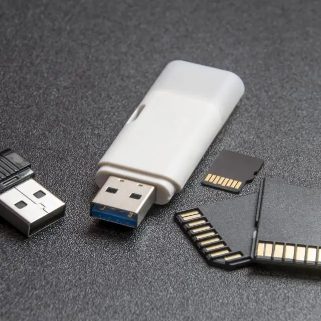 USB drives and memory cards
