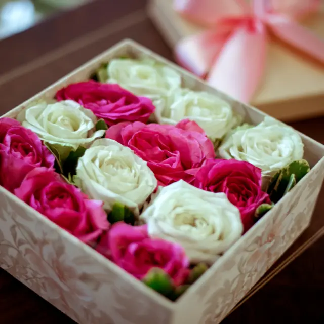 Rose flower box