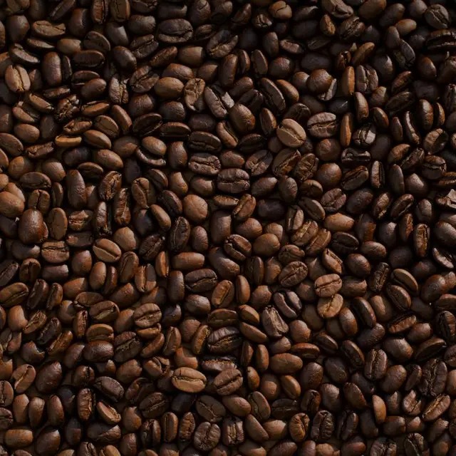 Medium-roast coffee beans