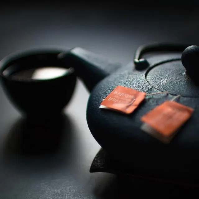 Cast-iron teapot