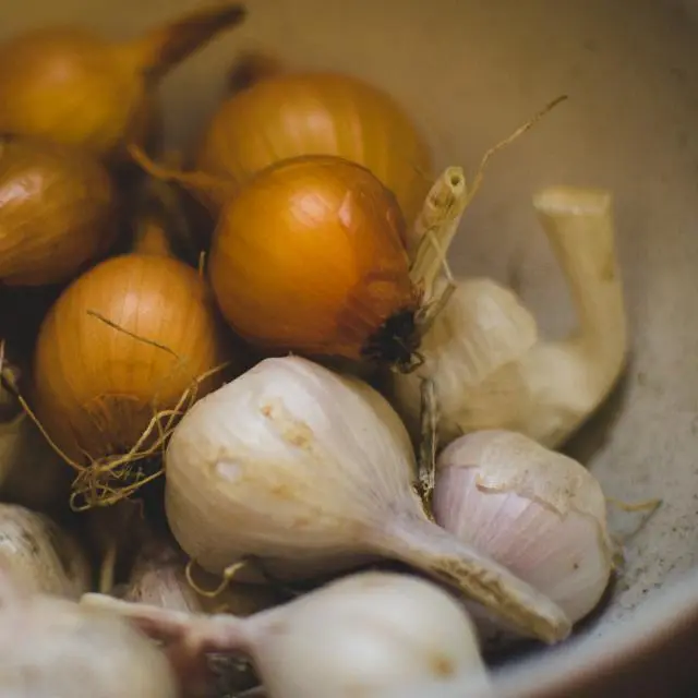 Onions and shallots