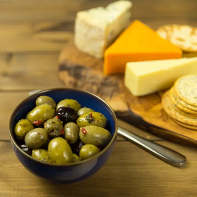 Green olives
